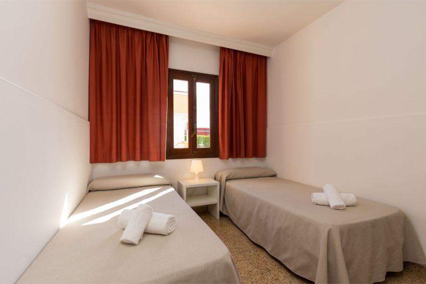 Habitación camas individuales apartamento